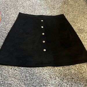 Black Mini Skirt with Sleek Design